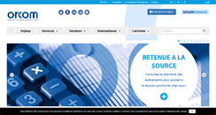 Desktop Screenshot of orcom.fr