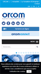 Mobile Screenshot of orcom.fr